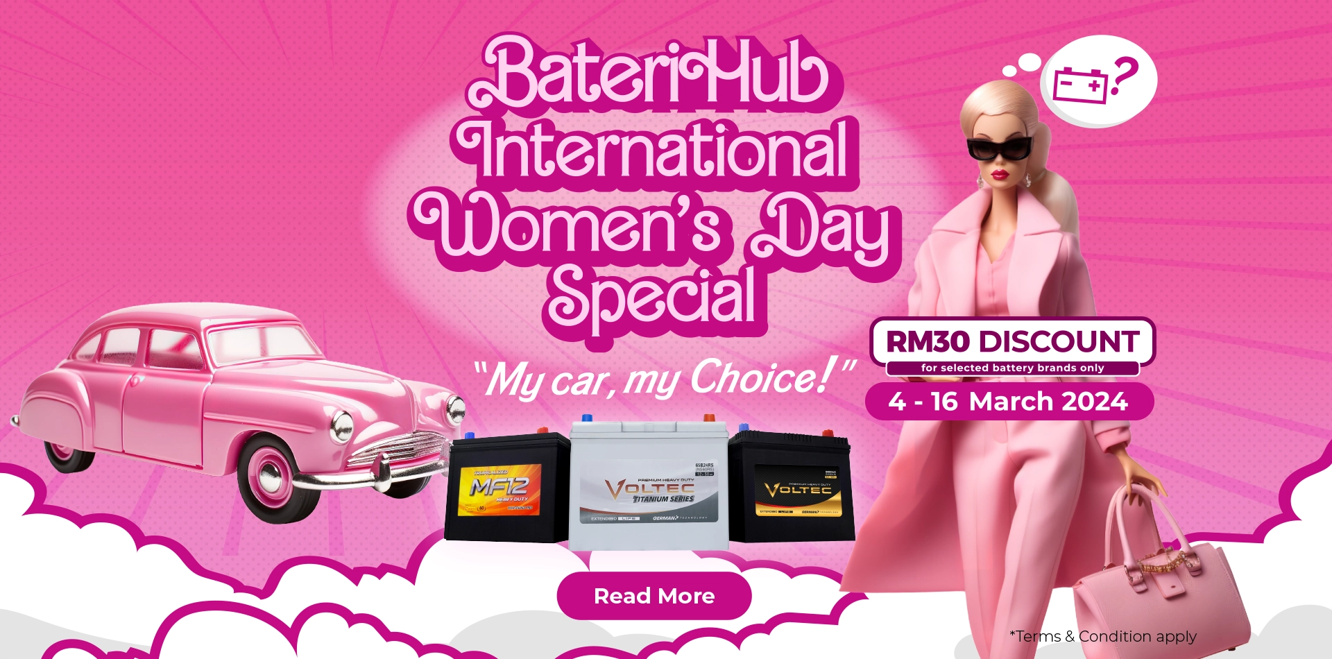 BateriHub-International Women's Day Campaign