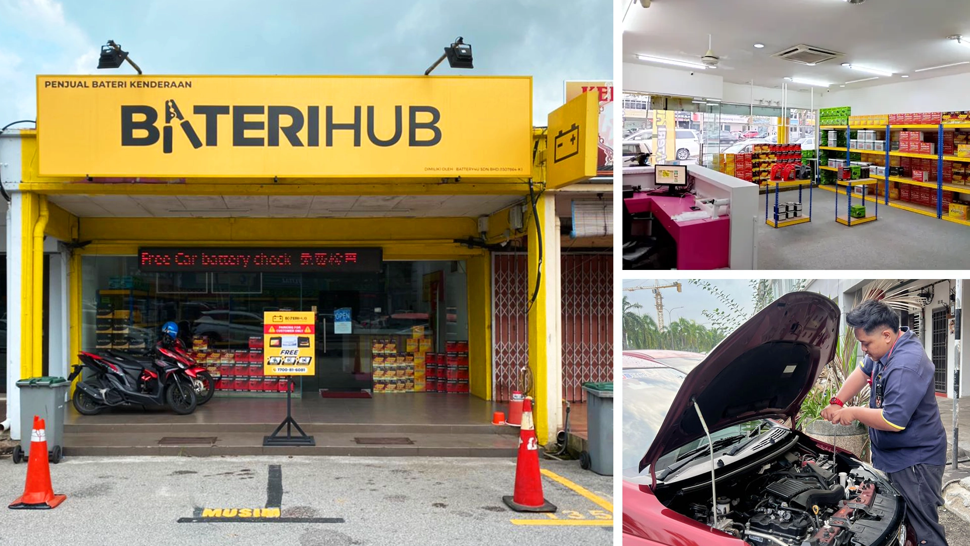 Free Car Battery Delivery Service In Batu Pahat BateriHub